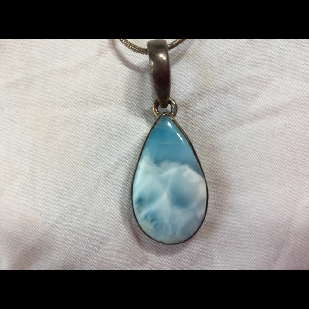Blue Stone Necklace